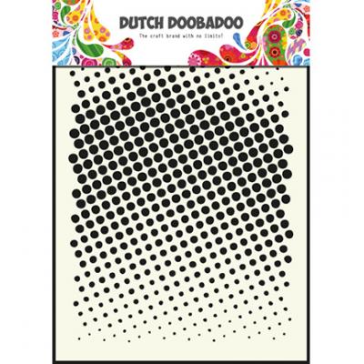 Dutch DooBaDoo Stencil - Faded Dots